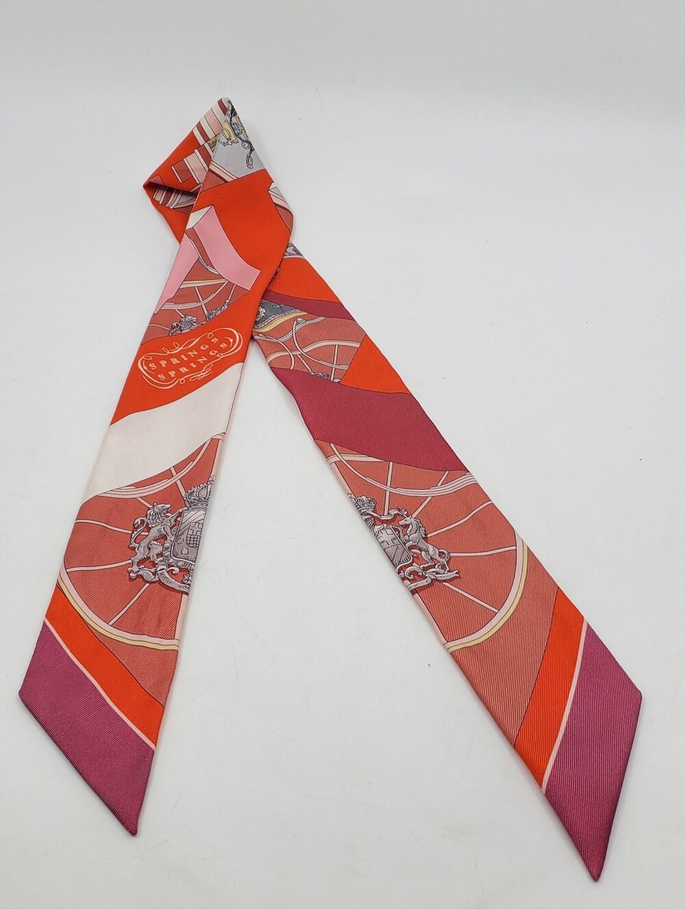 Hermes Spring Twilly Scarf
